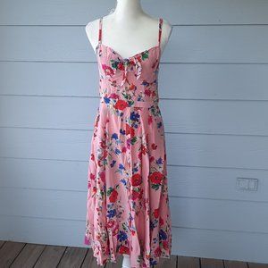 yumi kim julia silk midi dress